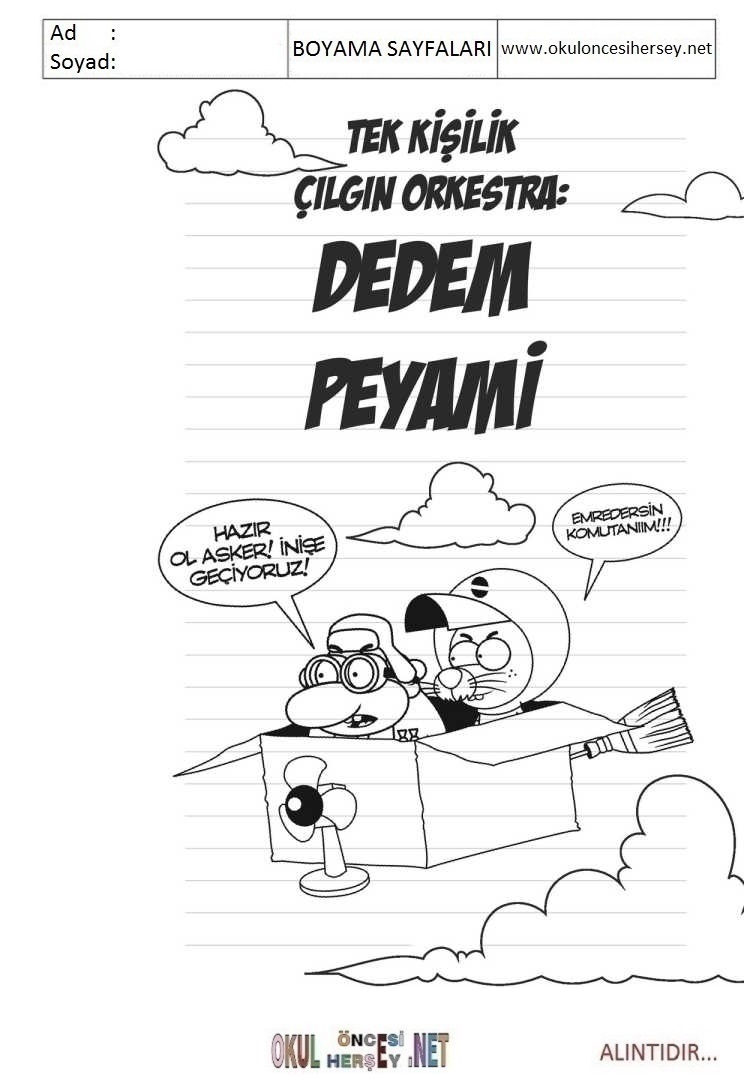 Çocuklar İçin Kral Şakir Boyama Sayfaları 